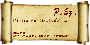 Pilischer Szalvátor névjegykártya